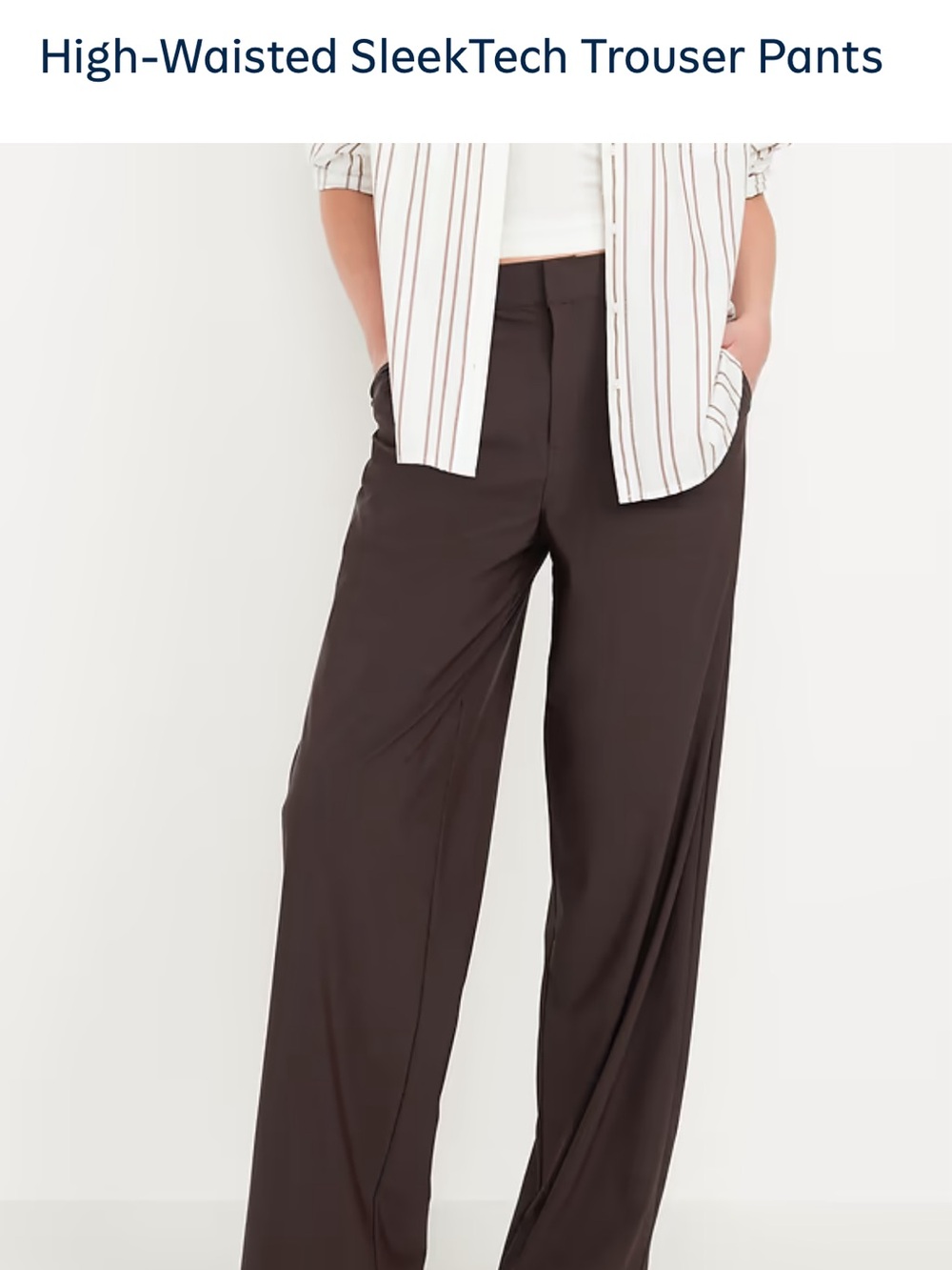 Old Navy SleekTech High Rise Go Dry Dress Pants Lot!